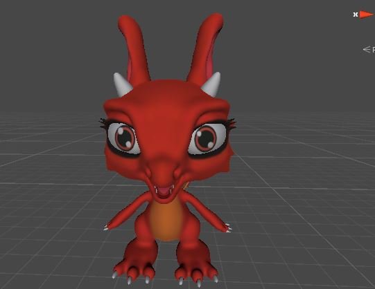 Alisth Baby Dragon 3D 모델 .c4d .max .obj .3ds .fbx .stl .blend 