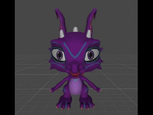 Luxion The Little Dragon 3D 模型