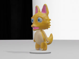 Лиса Чиби 3D Модель
