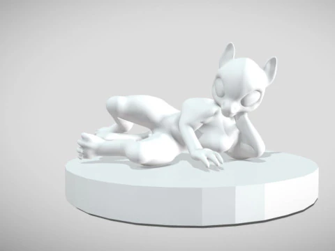 Fantasia de Kemono Modelo de Impressão 3D