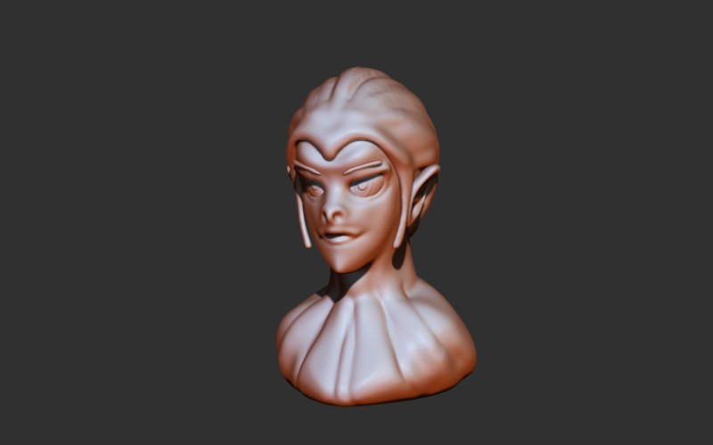 Cartoon Head Modèles 3D en vedette .c4d .max .obj .3ds .fbx .stl .blend 
