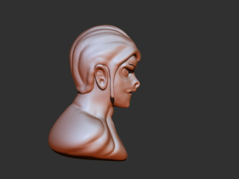 Cartoon Head Modèles 3D en vedette