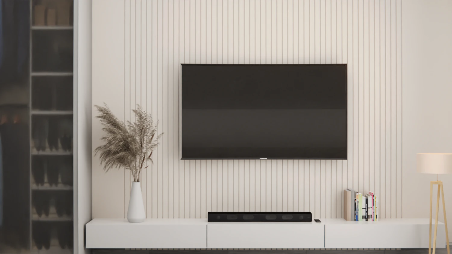 Minimalistic Tiny Space Interior Design 3D Model .c4d .max .obj .3ds .fbx .stl .blend 