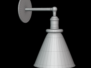 Wall Lamp 01 3D 模型