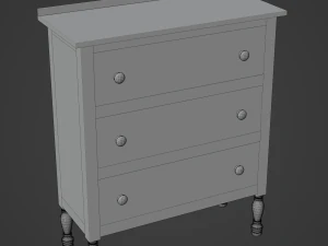 Tiroir 01 Modèle 3D