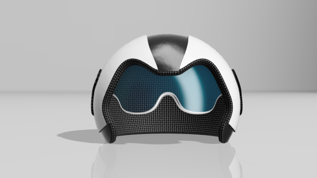 Motorcycle helmet miniature 3D 프린트 모델 .c4d .max .obj .3ds .fbx .stl .blend