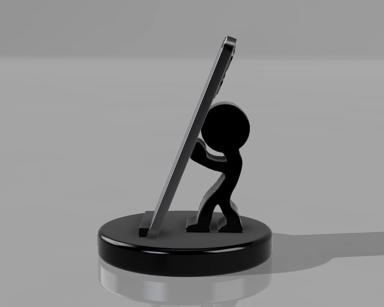 Smartphone support 3D Print Model .c4d .max .obj .3ds .fbx .stl .blend