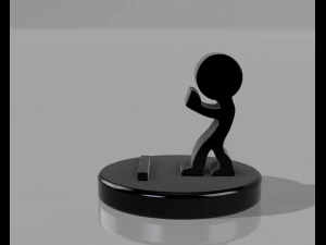 Smartphone support 3D Print Model
