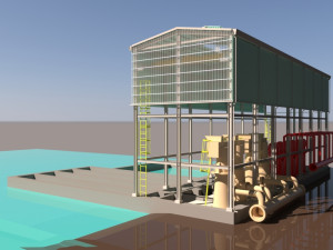 3D SWI shelter 3D Model