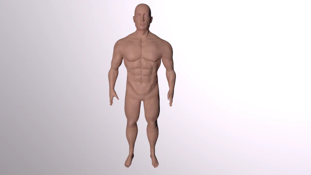 キャラクター 3Dモデル .c4d .max .obj .3ds .fbx .stl .blend 