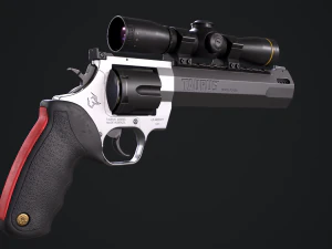 Taureau Raging Hunter 44 Magnum Modèle 3D