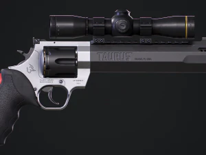 Taurus Raging Hunter 44 Magnum 3D Model