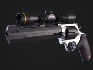 Taurus Raging Hunter 44 Magnum 3D 模型