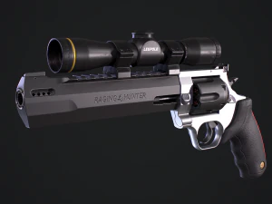Taurus Raging Hunter 44 Magnum 3D Model