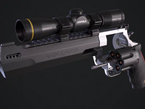 Taurus Raging Hunter 44 Magnum 3D Model