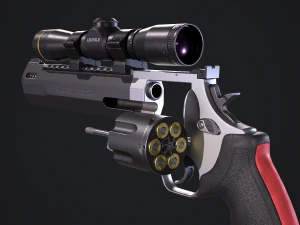Taurus Raging Hunter 44 Magnum 3D Model