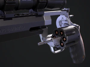 Taurus Raging Hunter 44 Magnum 3D Model