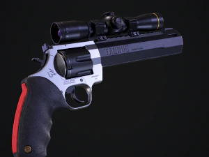 Taurus Raging Hunter 44 Magnum 3D Model