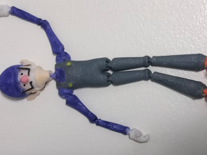 WALUIGI FLEXI 3D 프린트 모델