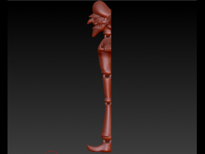 WALUIGI FLEXI 3D 프린트 모델