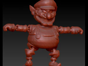 WARIO FLEXI 3D Print Model
