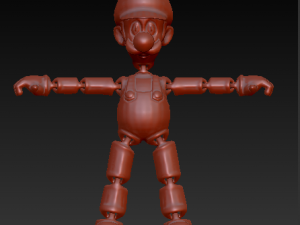 FLEXI LUIGI Model do druku 3D