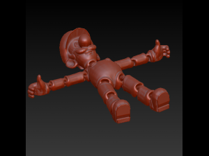 FLEXI LUIGI Model do druku 3D