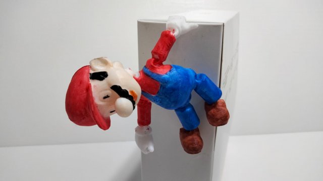 FLEXI MARIO BROSS Model Cetak 3D .c4d .max .obj .3ds .fbx .stl .blend 