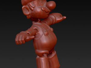 FLEXI MARIO BROSS Model Cetak 3D