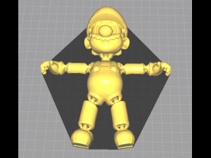 FLEXI MARIO BROSS Model Cetak 3D