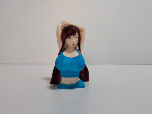 GIRL FLEXY 3D Print Model