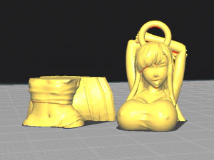 GIRL FLEXY 3D Print Model