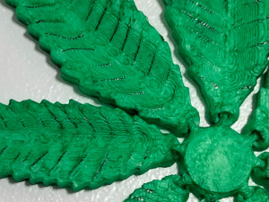 LEAF MARIJUANA WEED CANNABIS Modelo de Impressão 3D
