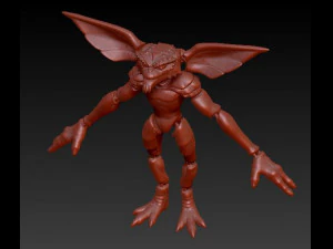 FLEXY GREMLIN 3D Print Model