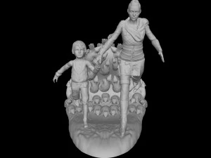 A PLAGUE TALE AMICIA HUGO RUN 3D Print Model