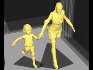 A PLAGUE TALE AMICIA HUGO RUN 3D Print Model