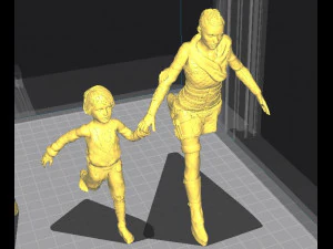 A PLAGUE TALE AMICIA HUGO RUN 3D Print Model