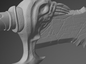 KRATOS SWORDS CHAOS Model Cetak 3D