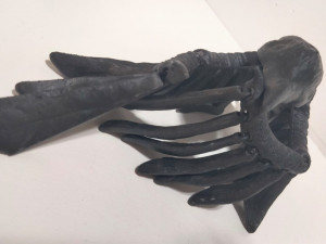 RAVEN CROW SKULL FLEXY 3Dプリントモデル
