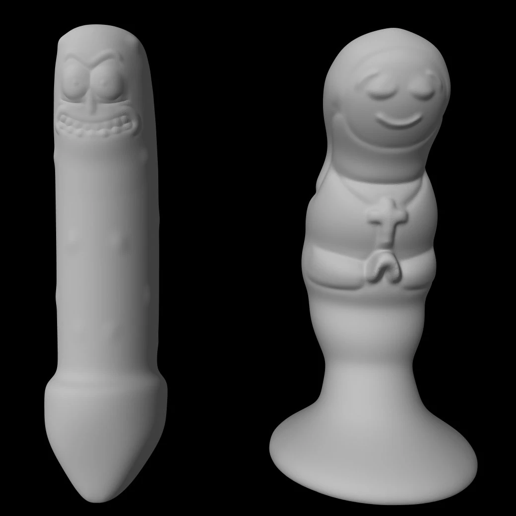 DILDOS PLUGS GAGS 3D Print Model .c4d .max .obj .3ds .fbx .stl .blend