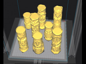 HALLOWEEN CANDLES 3Dプリントモデル