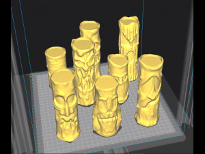 HALLOWEEN CANDLES 3Dプリントモデル