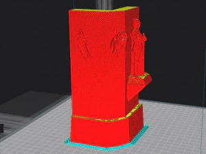 CASTLE PC COOLER MASTE QUBE 500 3D Print Model