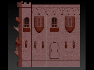CASTLE PC COOLER MASTE QUBE 500 3D Print Model