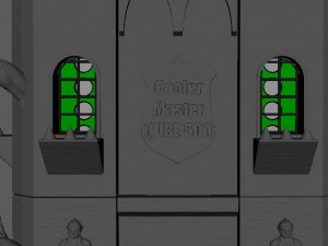 CASTLE PC COOLER MASTE QUBE 500 3D Baskı Modeli