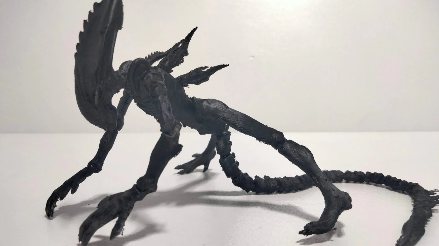 REAL ALIEN XENOMORPH FLEXI 3D Print Model .c4d .max .obj .3ds .fbx .stl .blend 