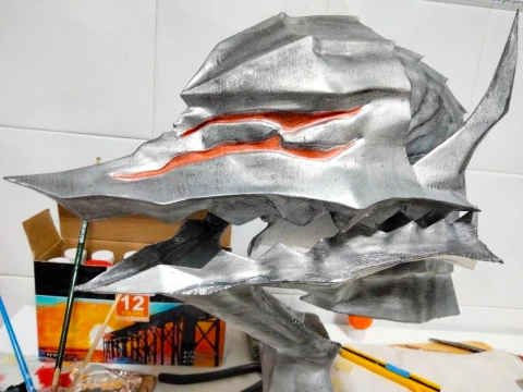 SCULPTURE BERSERK HELMET 3D Print Model