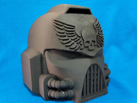 SPACE MARINE HELMET 3D Print Model