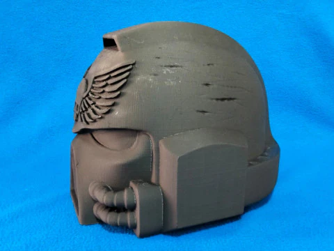 SPACE MARINE HELMET 3D Print Model