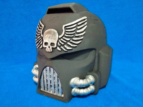 SPACE MARINE HELMET 3D Print Model